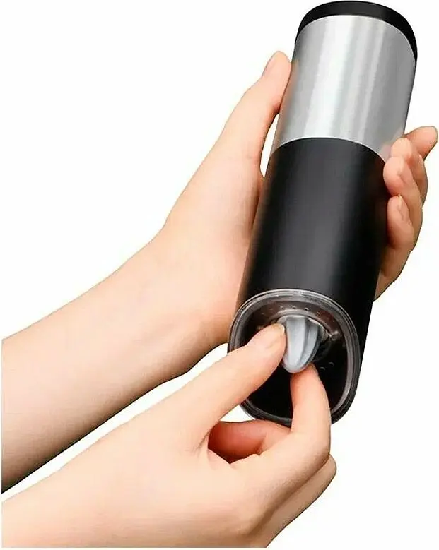 Подрібнювач солі та перцю Circle Joy Sensor Silver (CJ-EG03) [93882] - фото 3