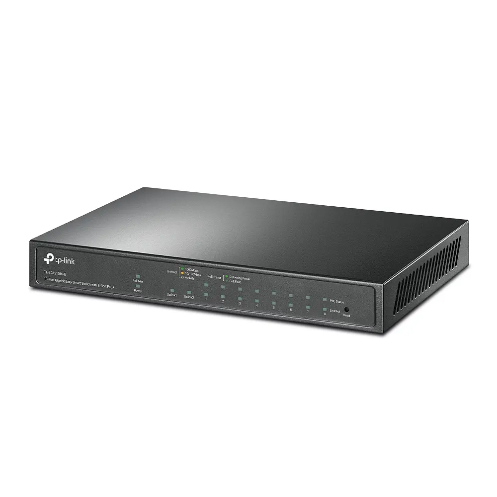Комутатор TP-Link TL-SG1210MPE - фото 2