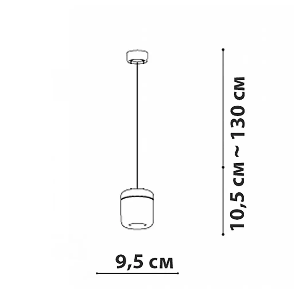 Підвісний світильник Friendlylight Kaldera M LED 10W FL3136 - фото 4