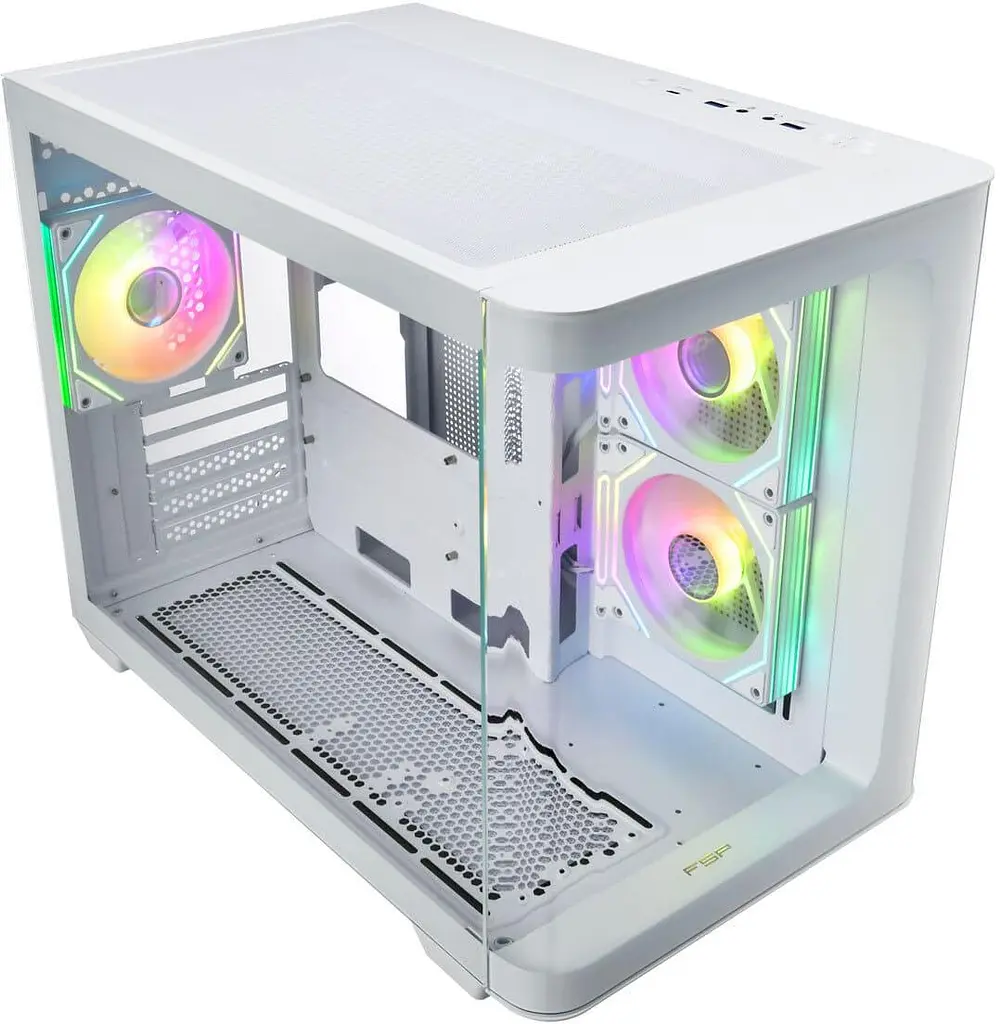 Корпус FSP S380-WA без БЖ White (S380-WA) - фото 2