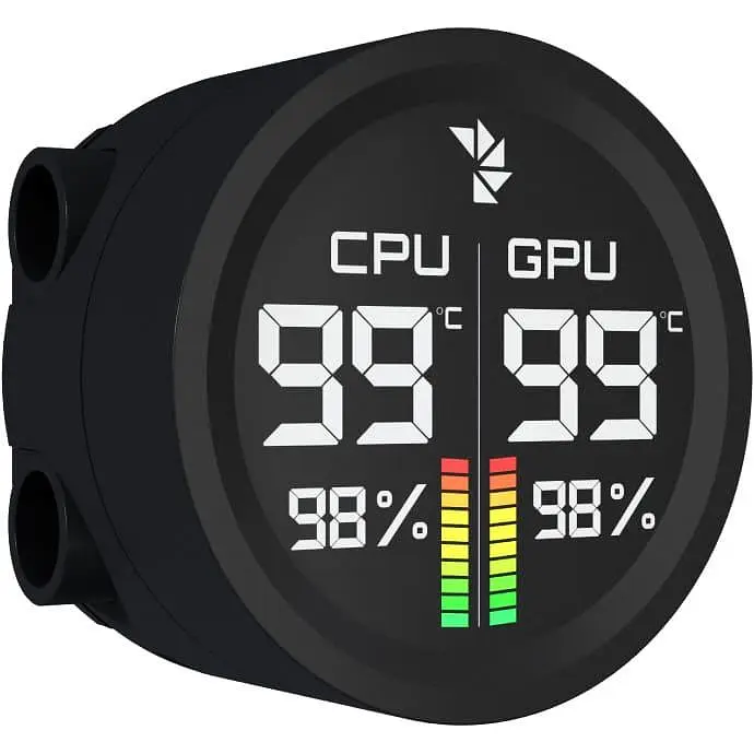 СВО Aerocool Abyss L360R Digi Black (ACLA-AD36117.11) - фото 3