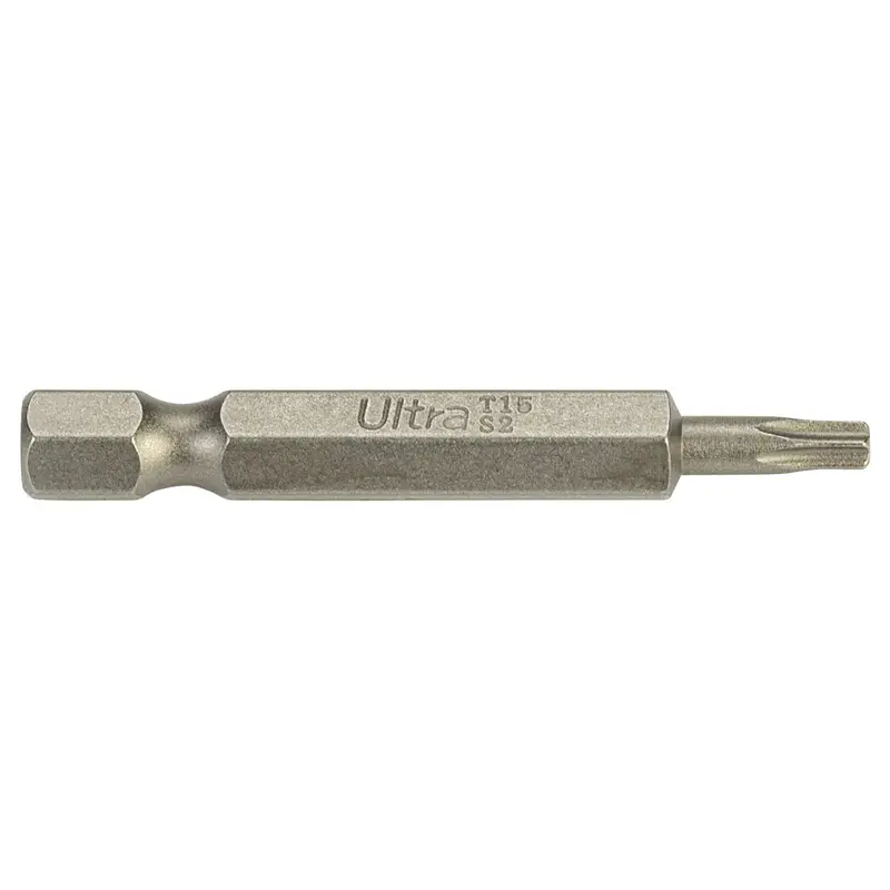 Біти TORX 15×50мм ¼" 10шт S2 (блістер) ULTRA (4015492) - фото 2