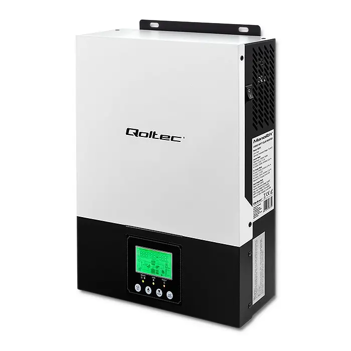 Інвертор гібридний Qoltec Hybrid Off-Grid 1.5kW 80A 12V MPPT - фото 2