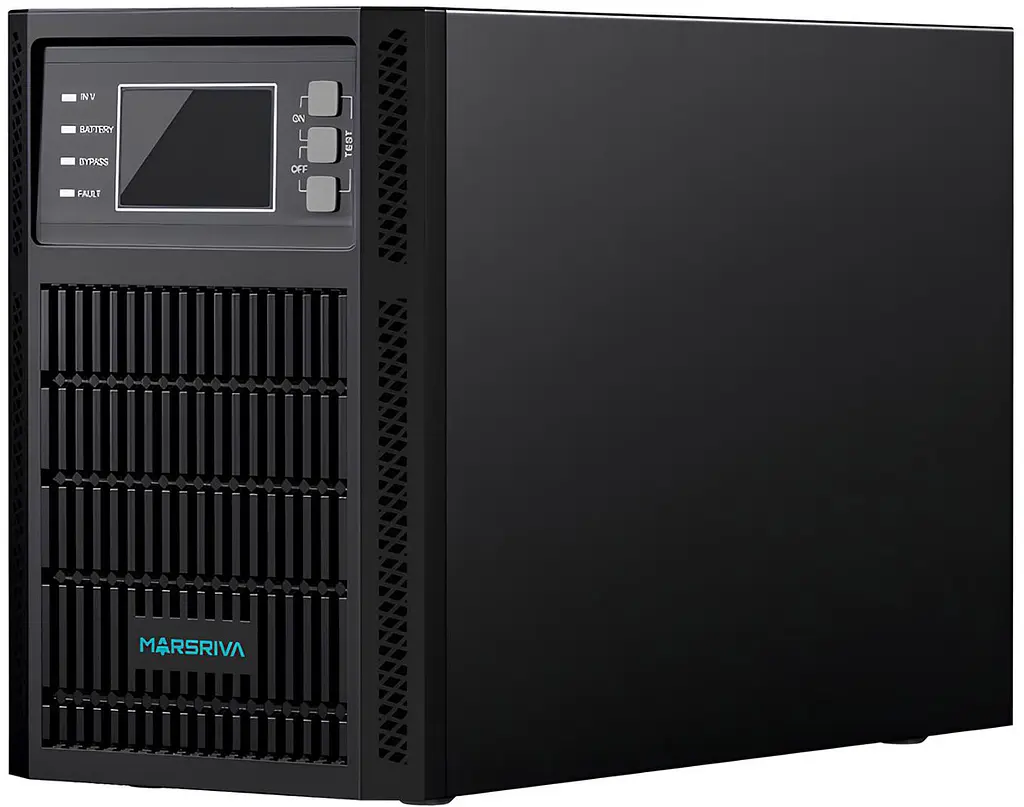ДБЖ Marsriva MR-US2K, 2кВА/2кВт, Smart Online UPS, 4*12V/9Ah