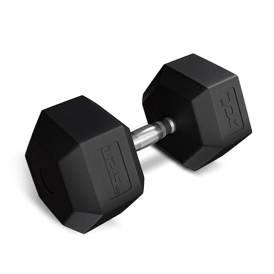 Гантеля шестигранна прогумована TX-125RD Trex Sport 12,5кг
