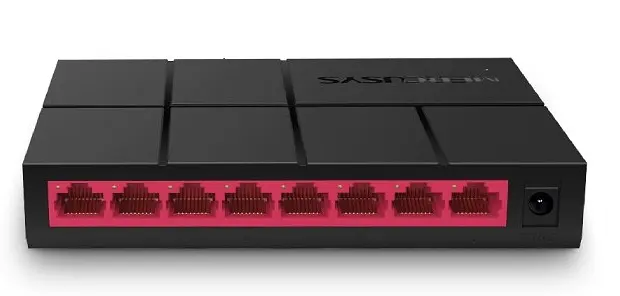 Комутатор Mercusys MS108G, 8x10/100/1000 Mb/s, пластиковий корпус, некерований - фото 3