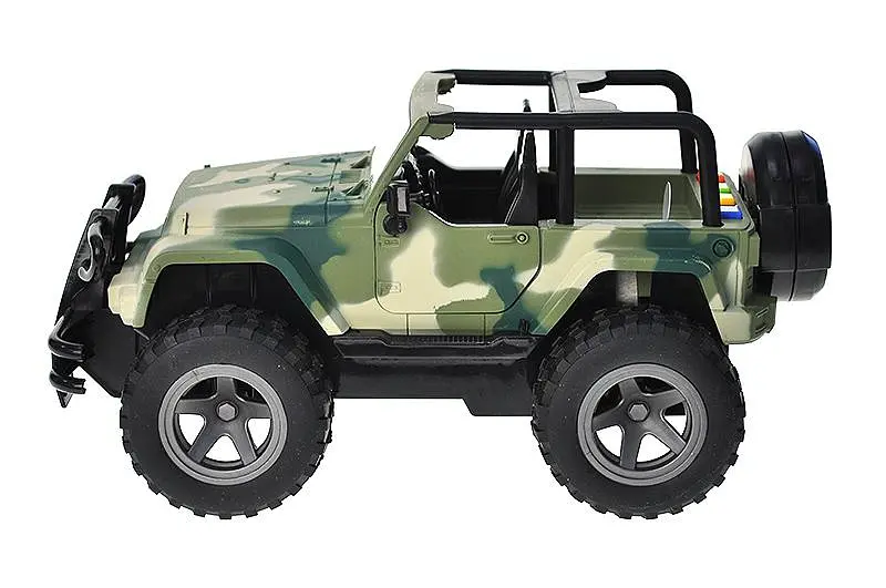 Іграшкова машинка позашляховик Wenyi Jeep 1:16 інерційна WY391A в коробці р.27,5х14х16см - фото 5