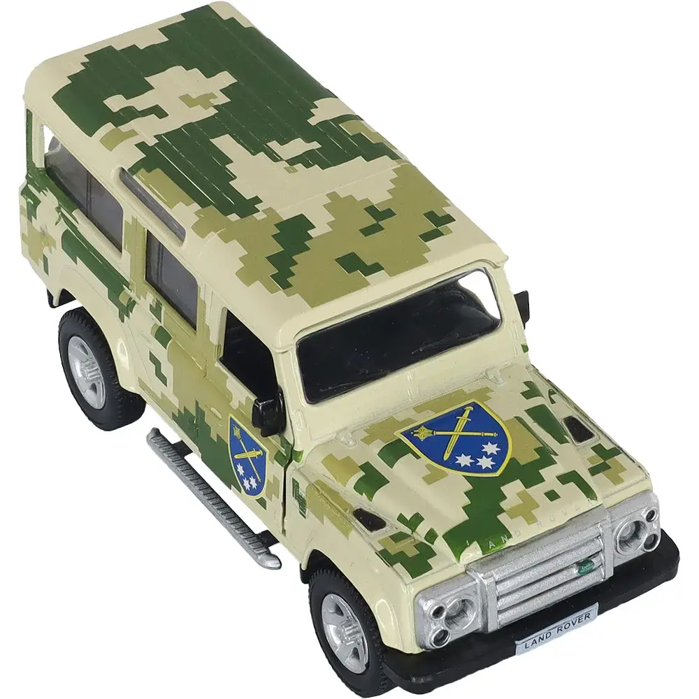 Машинка TechnoDrive серії Шеврони Героїв LAND ROVER DEFENDER "ОК "СХІД" - фото 7