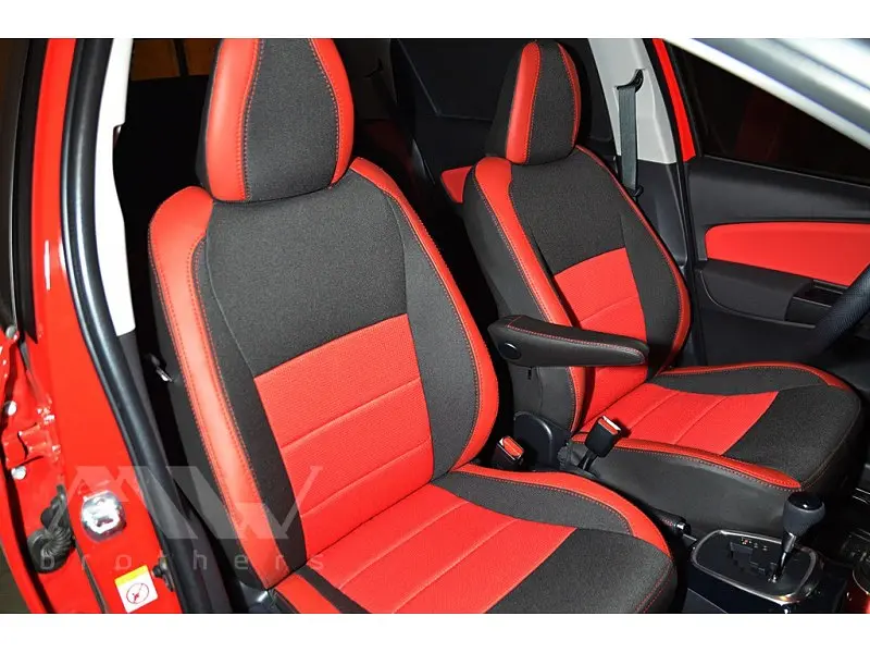 Авточохли модельні MW Brothers для Toyota Yaris c 2012 - фото 4