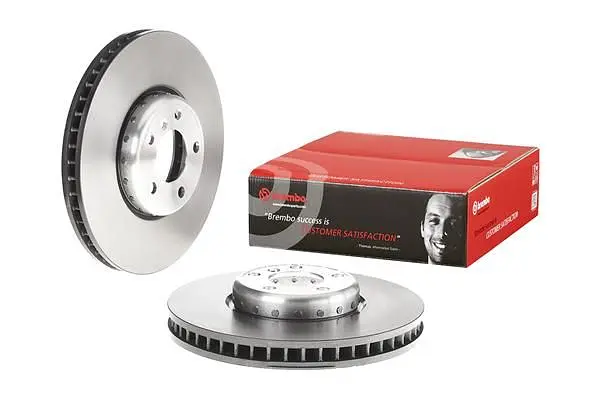 Диск тормозной передний вентилируемый Bmw 5, 6, 7 08-18г Brembo ( 09.C406.13 ) - фото 2