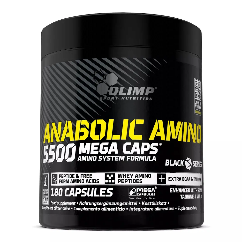 Амінокислота Anabolic Amino 5500, 180 капсул Olimp fit0023362 - фото 2