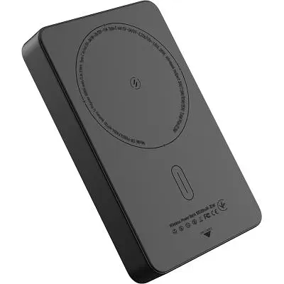 Батарея універсальна ColorWay 10 000 mAh PD/22.5W, 15W MagSafe Black (CW-PB100LPA1BK-WPDD) - фото 3