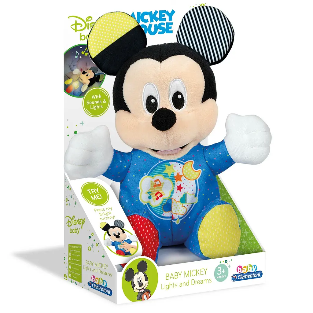 Іграшка-нічник Baby Clementoni Disney Baby Mickey (17206) - фото 2