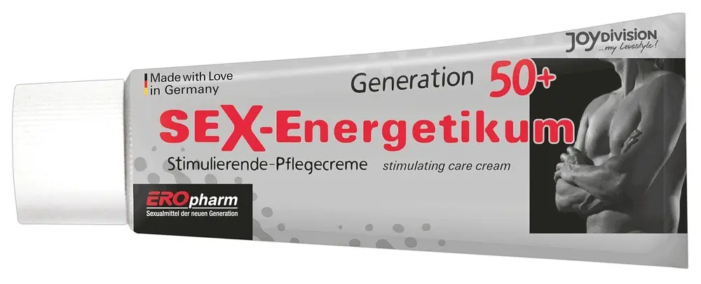 Крем эрекционный JOY Division Sex Energetic 50+ Sexenergy Cream, 40 мл - фото 2