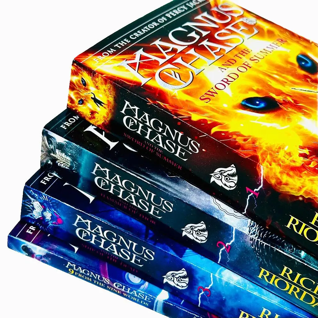 Magnus Chase and the Gods of Asgard Complete Collection (4 Books Slipcase) - Рік Ріордан - фото 3