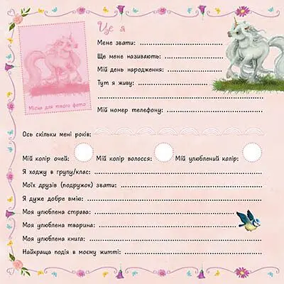 Маленька одноріжка Зіронька. Альбом друзів - Міла Берг - фото 2