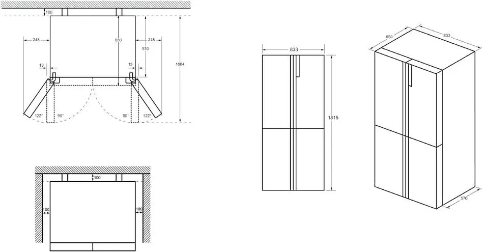 Холодильник Haier HCR3818ENMM - фото 18