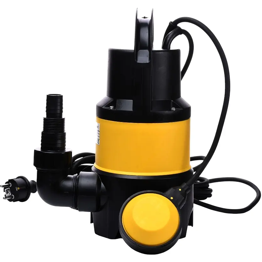 Насос дренажний Optima FC750W 0.75 кВт чорно-жовтий - фото 3