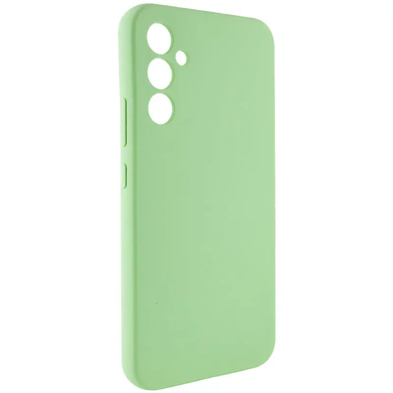 Чохол Silicone Cover Lakshmi Full Camera (AAA) для Samsung Galaxy S24 М'ятний / Mint - фото 2