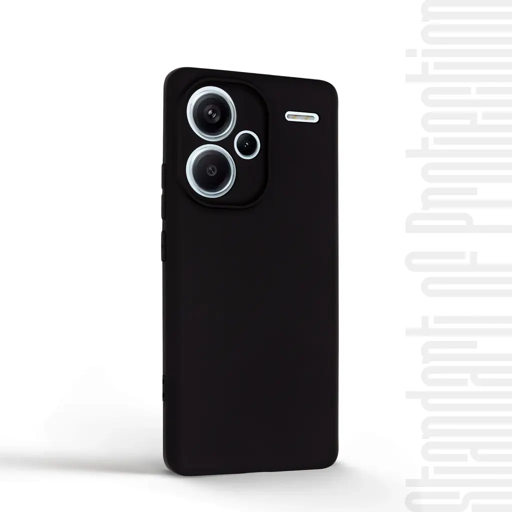 Чехол ArmorStandart Matte Slim Fit для Xiaomi Redmi Note 13 Pro+ 5G Camera cover Black - фото 2