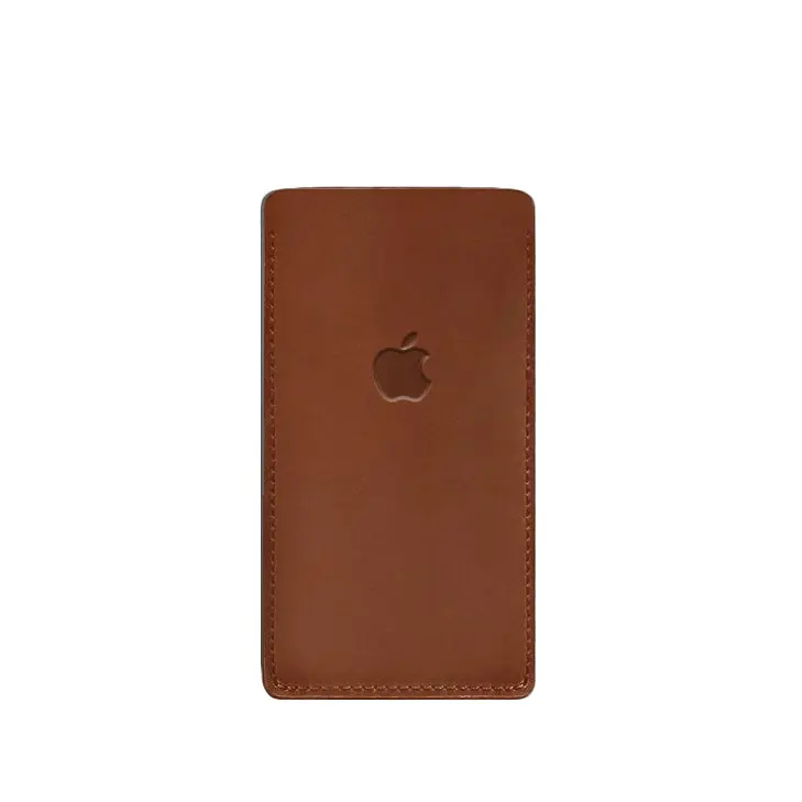 Шкіряний чохол для iPhone 13 Світло-коричневий Crazy Horse BlankNote - фото 4