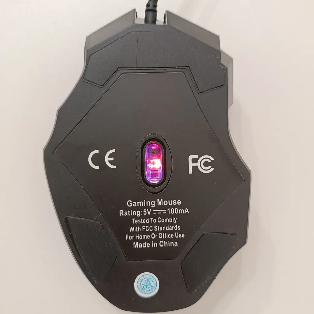 Игровая мышь G6 проводная USB 135 см большая с автокликером - фото 9