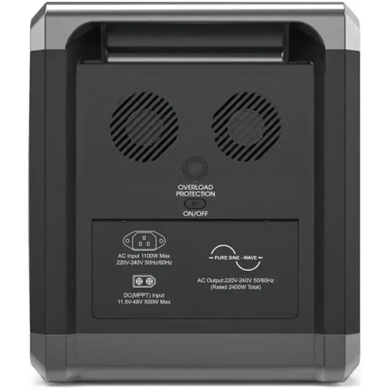 Зарядна станція SolarPlay BCQ2501 2400W 2160Wh (BCQ2501) - фото 2
