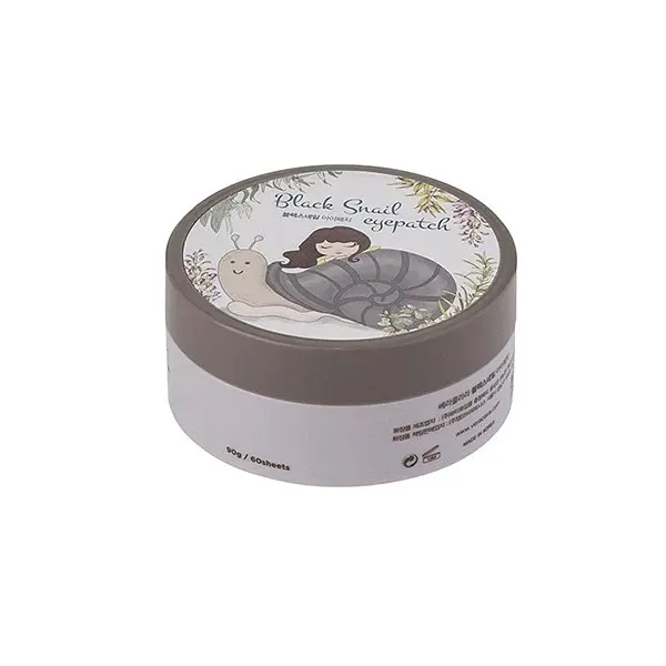 Патчі під очі Veraclara Black Snail Eye Patch з муцином чорного равлика