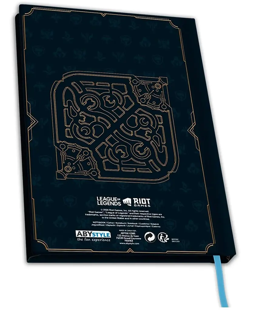 Записна книжка League Of Legends Hexteck Logo  Ліга легенд  - фото 2