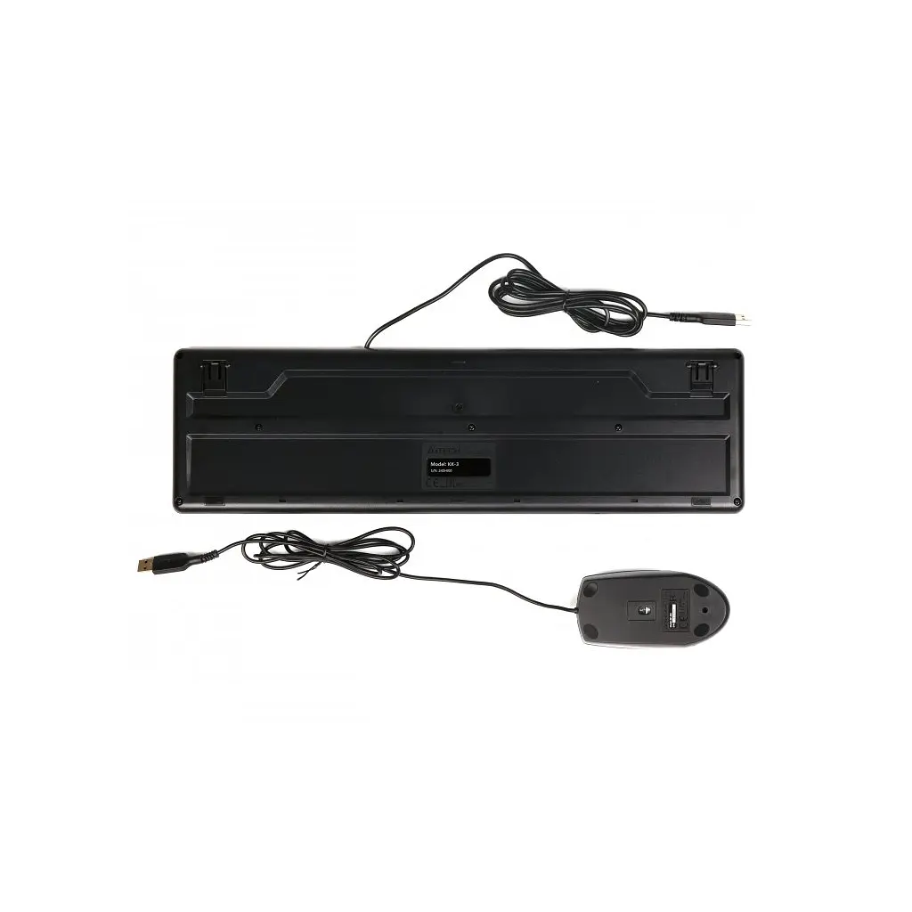 Комплект A4Tech KK-3330 USB Black (KK-3330 Black) - фото 6