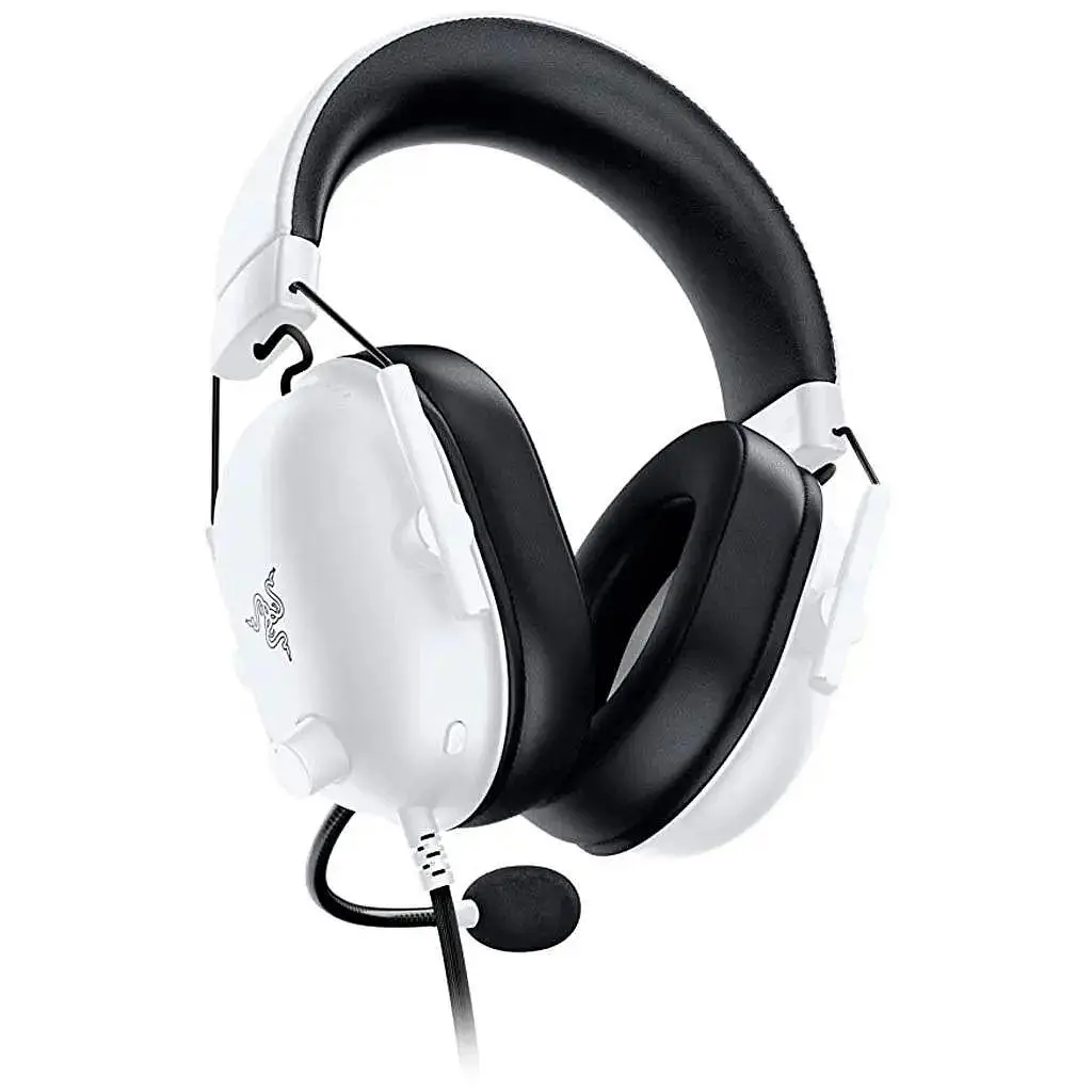 Навушники Razer BlackShark V2 X White, професійна геймерська гарнітура - фото 2