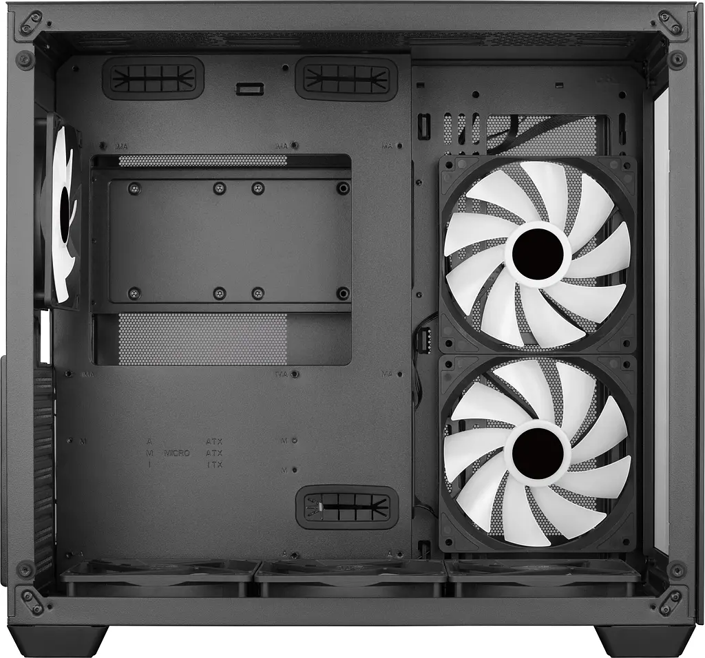 Корпус AeroCool Dryft-G-BK-v2 (ACCM-ES01163.11) Black без БП - фото 5