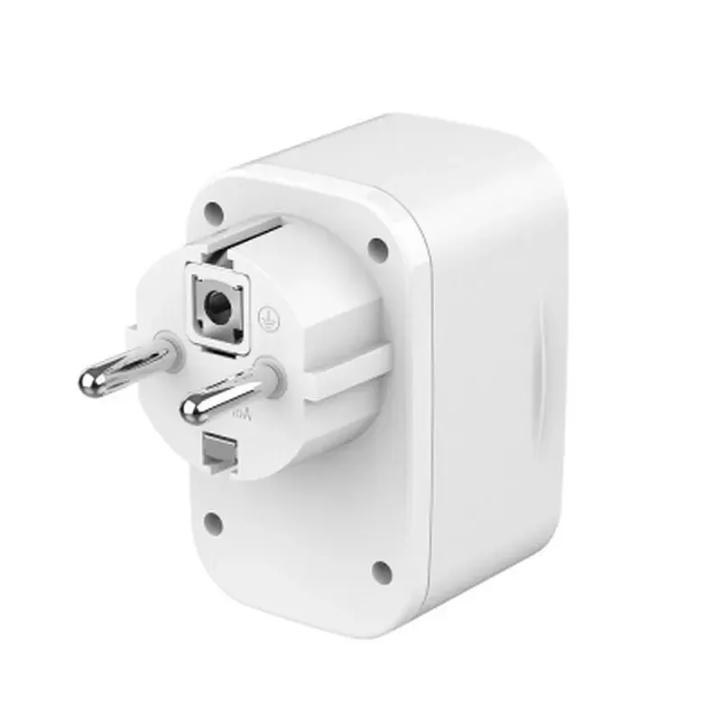 Зарядний пристрій Gembird 1xUSB-C PD20W + 1xUSB QC3.0 + Schuko white (TA-ACPDQC20-01-W) - фото 4
