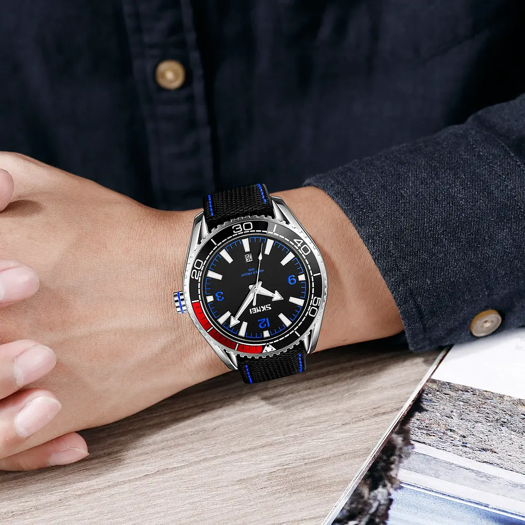 Наручний годинник чоловічий 9291BU Blue Skmei acs0029792 - фото 3