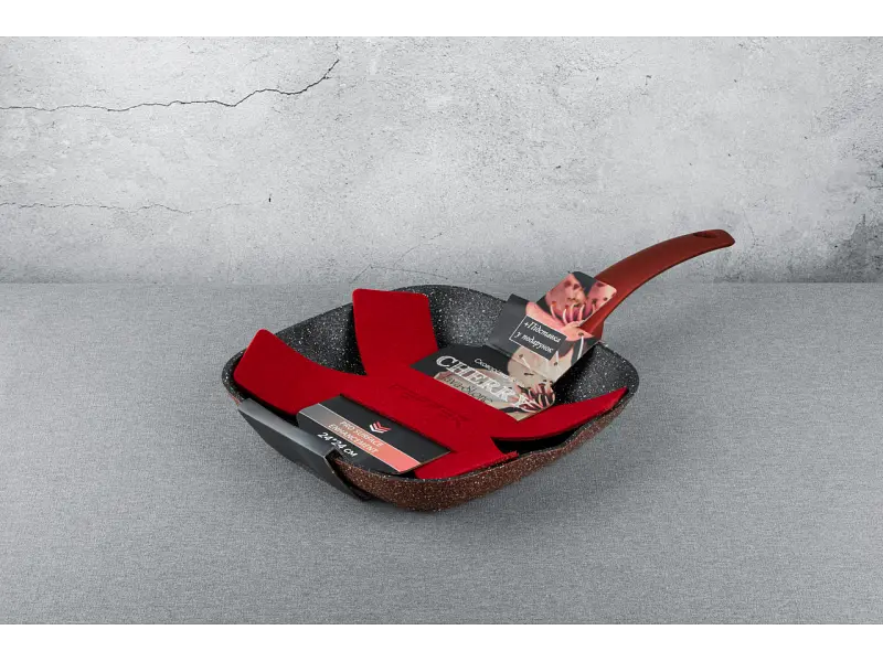 Сковорідка гриль Pepper LAVA-STONE PR-2110-28 - фото 4