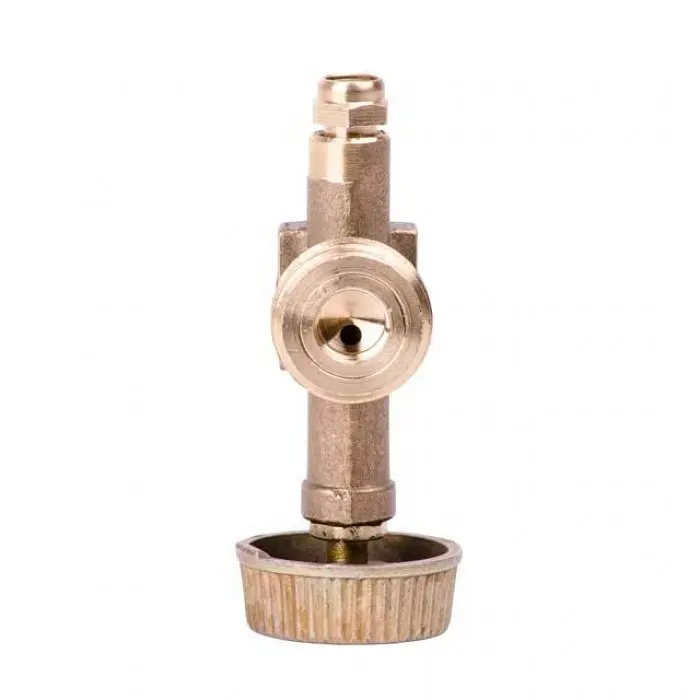 Вентиль INTERTOOL GS-0009, перехідник для газового балона та пальника, латунний кран - фото 5