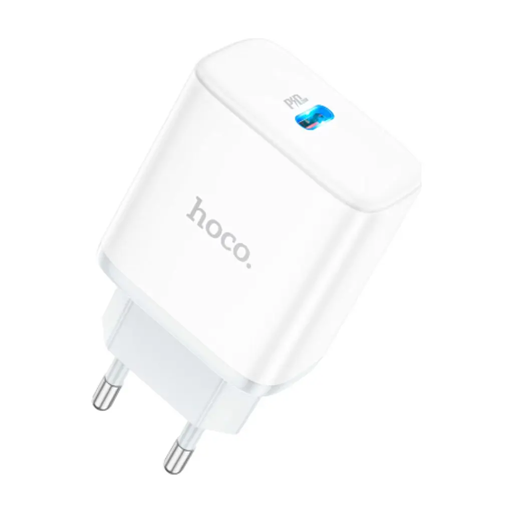 Зарядний пристрій HOCO C104A Stage USB-C PD20W White (6931474782892) - фото 8