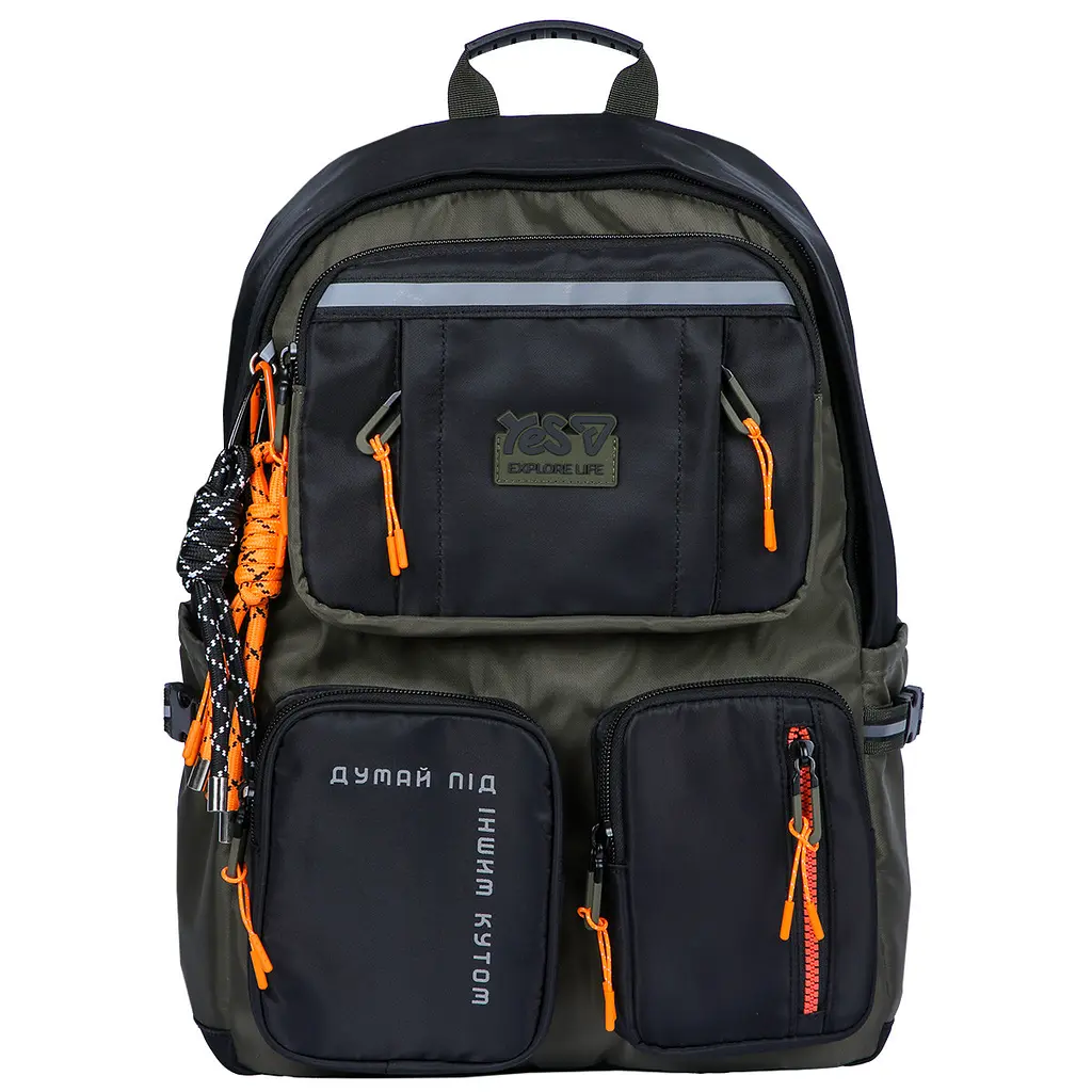 Рюкзак шкільний  ортопедичний шкільний Yes Windsor Green T-107L - фото 2
