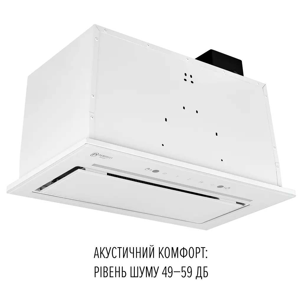 Витяжка повновбудована PERFELLI DESIGN FILINI 5 BIANCO SILENZIO - фото 10
