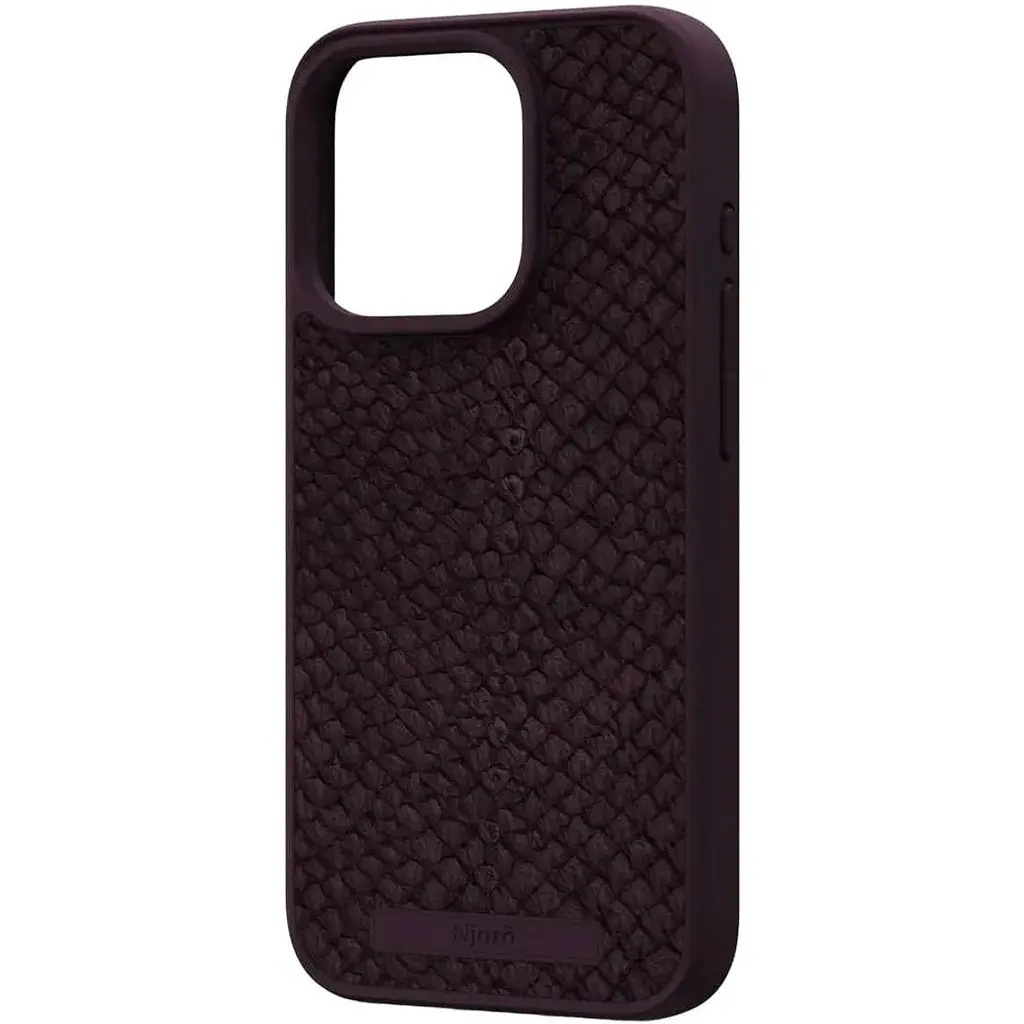 Чехол-накладка Njord Salmon Leather MagSafe Case Rust для iPhone 15 Pro (NA53SL03) - фото 2
