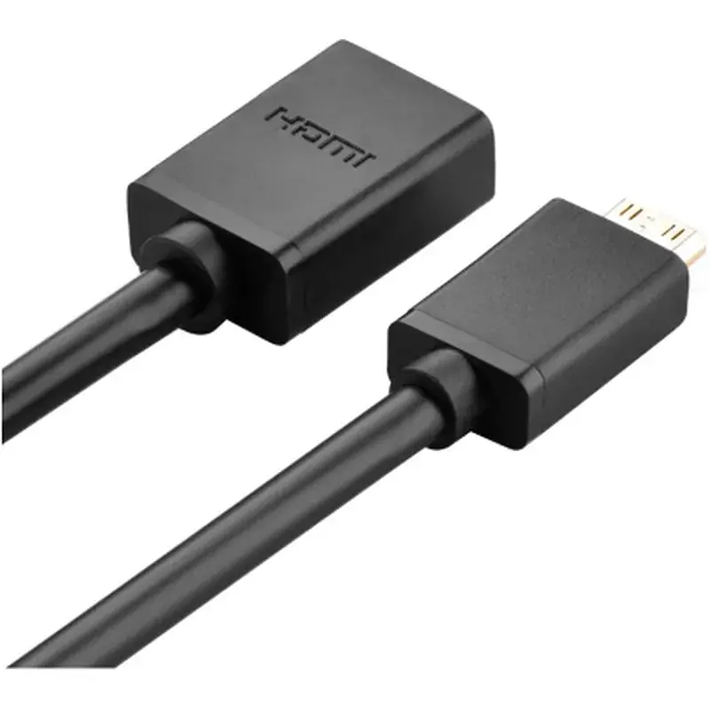 Перехідник Ugreen Mini HDMI M to HDMI F 0.22 m black (20137) - фото 4