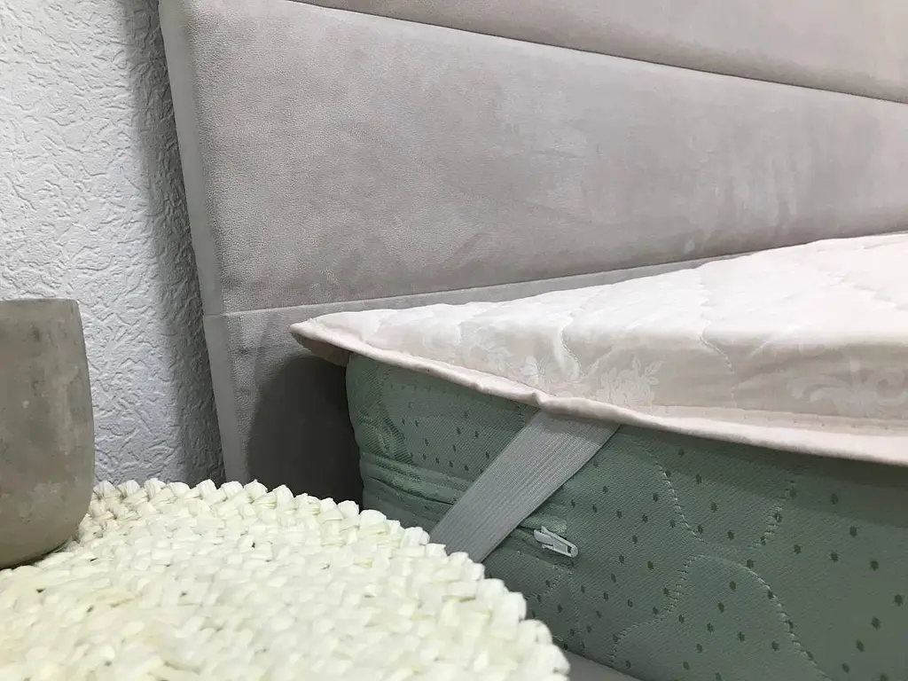 Наматрацник Ecotton 180х200 см захисний антиалергенний з резинкою по кутах бежевий (20-0256ivory) (20534) - фото 3