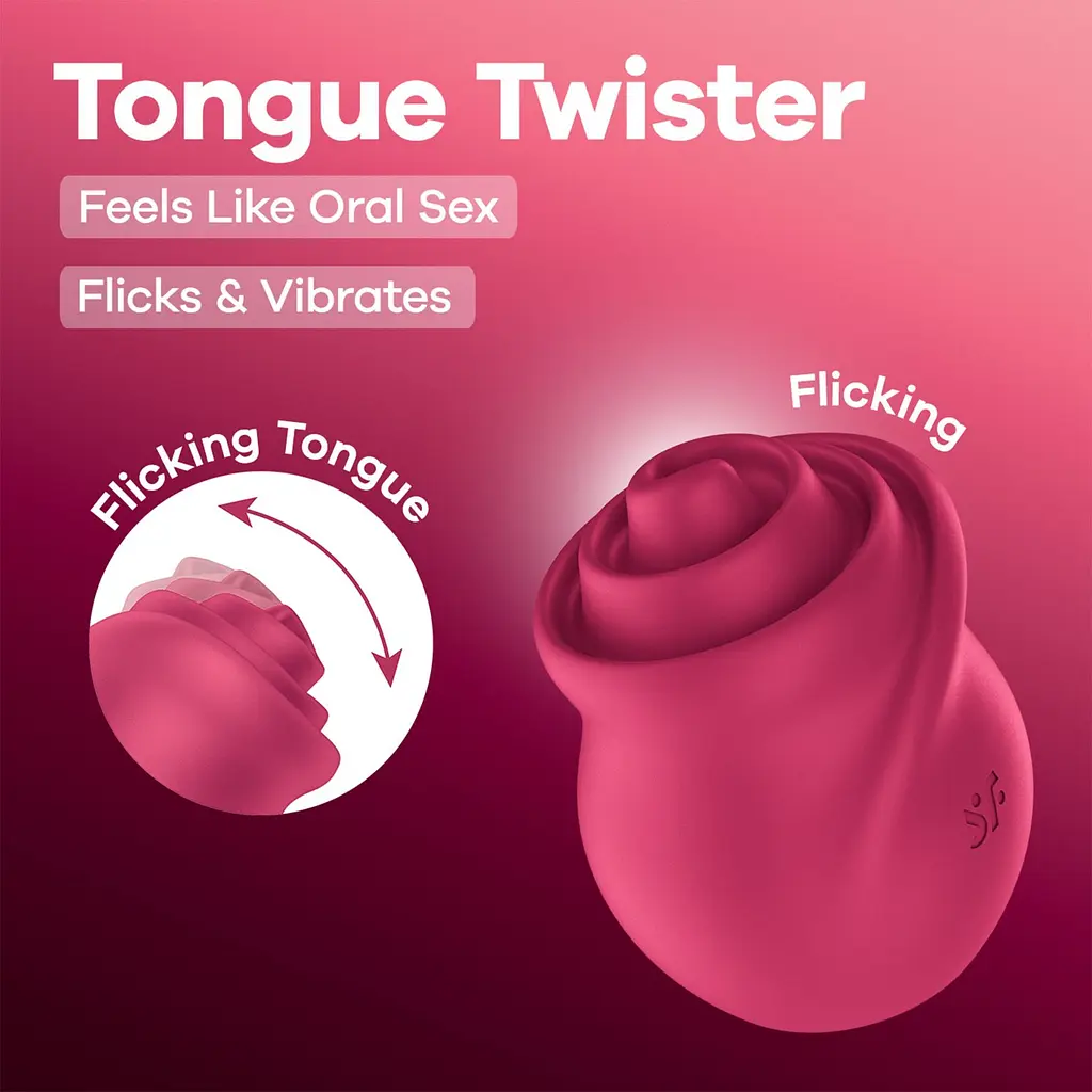 Вибростимулятор для клитора Satisfyer Tongue Twister - фото 2