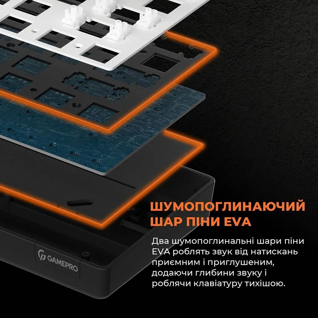 Клавіатура GamePro Asgard Fenrir MK130G Pro [144505] - фото 15