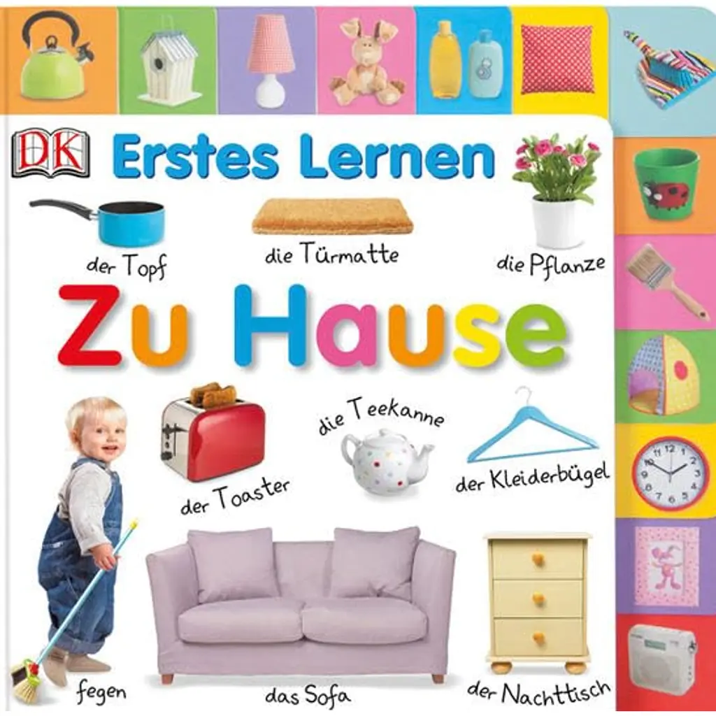 Erstes Lernen. Zu Hause -