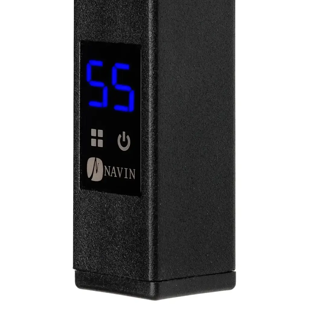 Полотенцесушитель электрический Navin Stugna 480х800 Sensor левый черный - фото 4