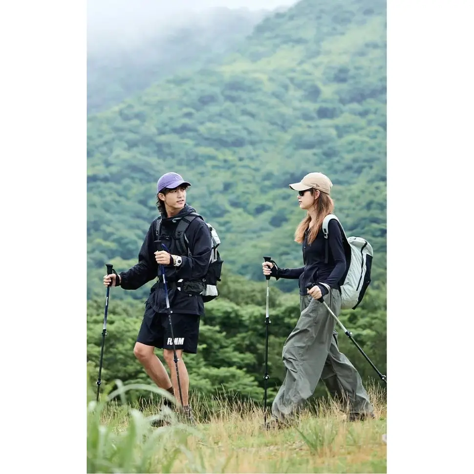 Трекінгова палиця Naturehike CNK2300DS010 135 см блакитна - фото 8