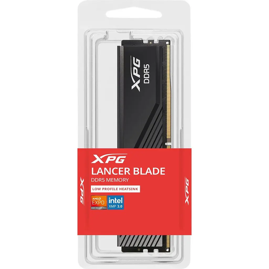 Модуль пам'яті DDR5 ADATA 16GB 6000MHz XPG Lancer Blade Black (AX5U6000C4816G-SLABBK) [175358] - фото 3