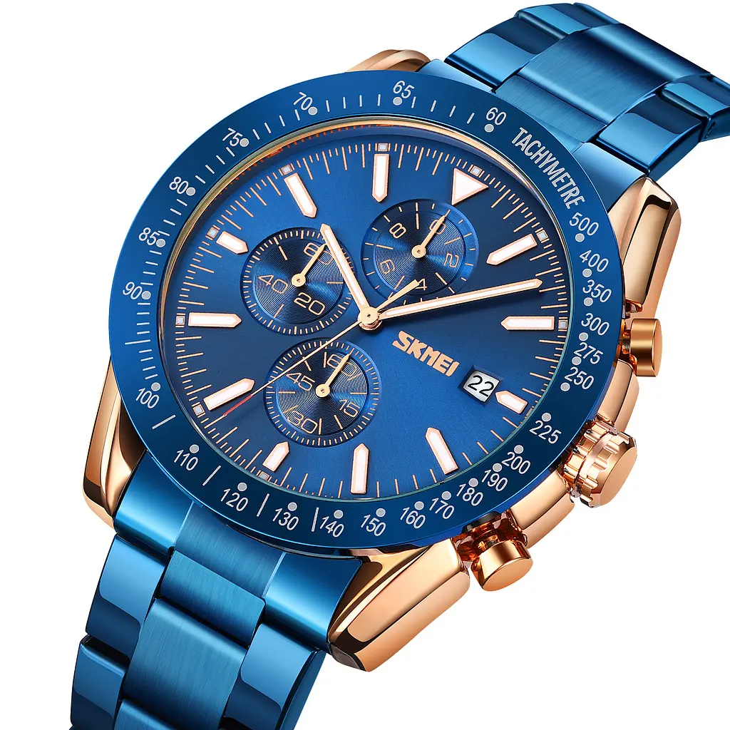 Наручные часы мужские 9253RGBU Rose Gold-Blue Skmei acs0029844 - фото 2