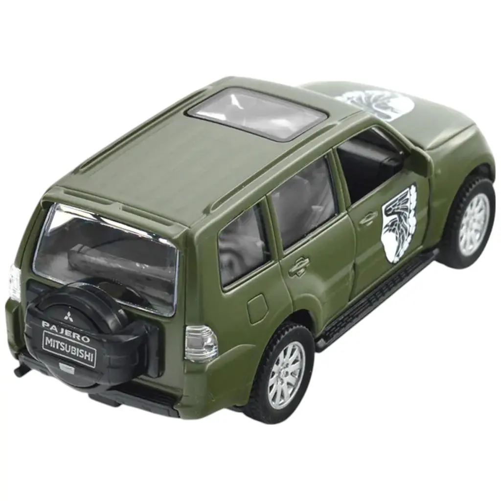Автомодель TechnoDrive 250283M серія Шеврони Героїв Mitsubishi Pajero 4WD Tubro 93 ОМБр - фото 9